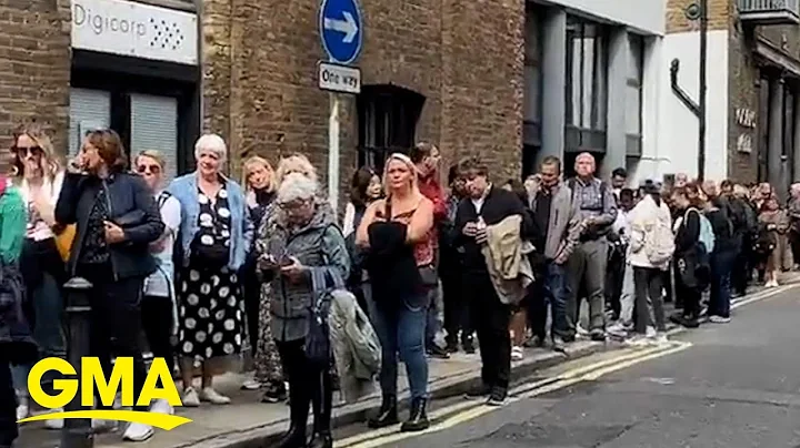 What it's like waiting in the queue to pay respects to Queen Elizabeth II l GMA