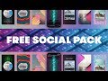 FREE SOCIAL PACK: Instagram Story Templates and Assets | Free Assets