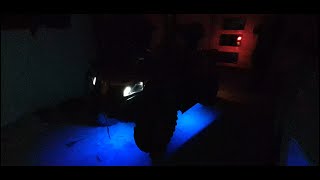 Am montat un KIT LED RGB sub un CFmoto 520L ||A iesit  bomba de luminos!