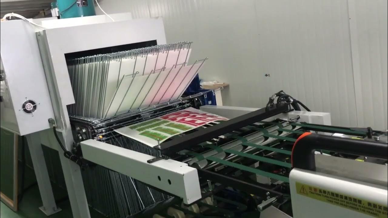 watertransfer decal paper screen printing machine YouTube