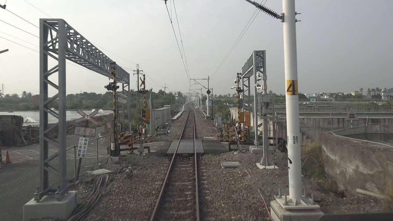 台鐵 136次 普悠瑪號 山線 枋寮 - 南港 首班車 潮州=枋寮段電氣化通車 全程 路程景 本務 TED2003 TED2004編組