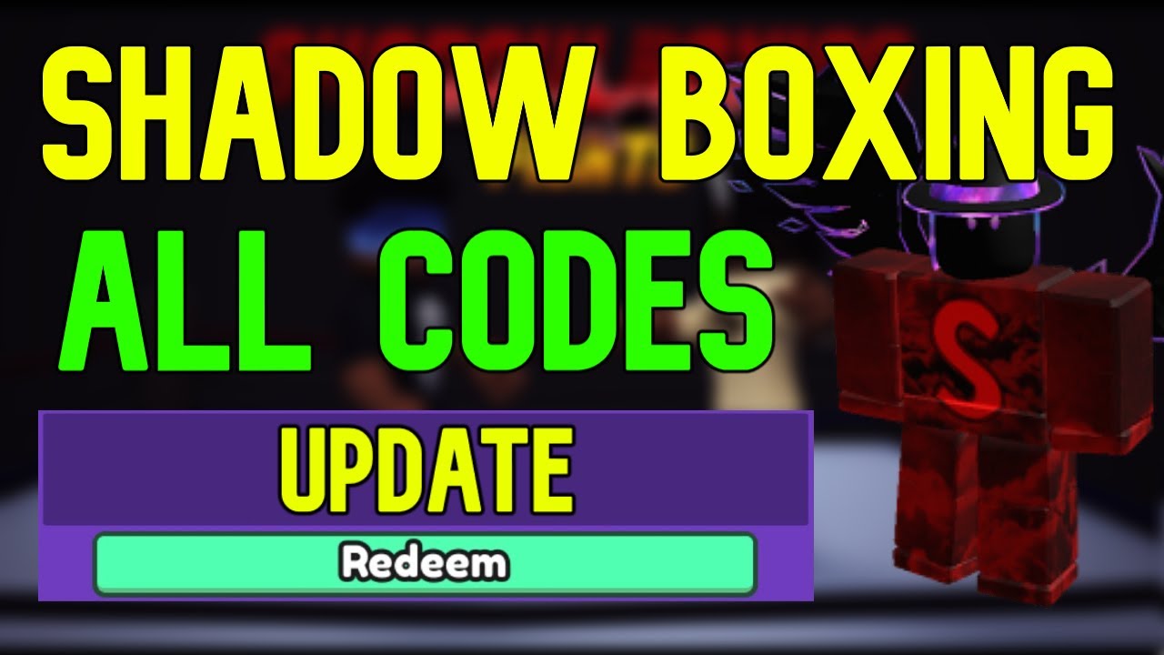 🔥1.3×Cash + Update🔥 SHADOW BOXING FIGHTS CODES - ROBLOX CODES