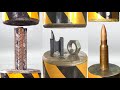 Hydraulic Press vs Hundreds of the Strongest and Most Dangerous Objects