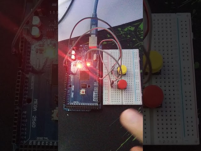 Interfacing button with interrupt on arduino class=