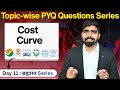 Day 11 | Cost Curve | Important questions | ब्रह्मास्त्र Series | CUET PG | UGC NET JRF