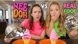 Needoh Vs Real Food Challenge 