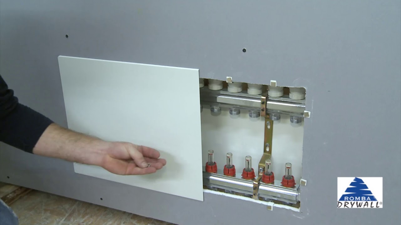 Easy Mag Magnetic Access Panel Door Youtube