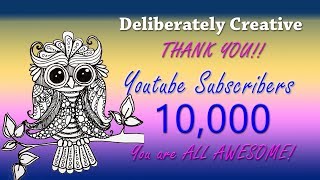 Live-- 10,000 Subscriber Countdown!! Lets Chat and Paint, my first live stream!