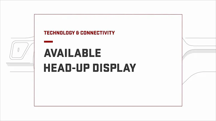 How Head-Up Display Works & HUD How To | GMC