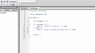 Jeff's C++ Tutorials - 10a - If Else Statements Pt. 1