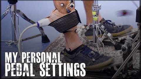 My Personal Pedals And Throne Settings - James Payne & Drums Biomech