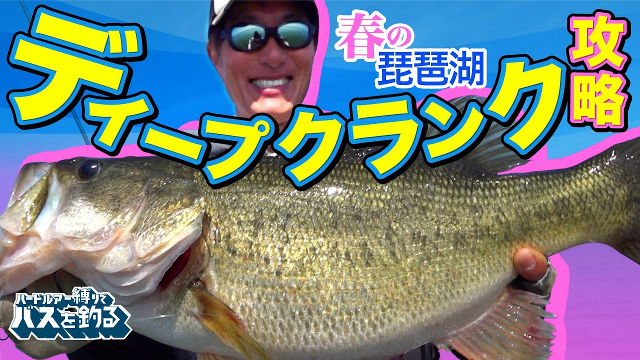 琵琶湖のデカバス狙い撃ち ディープクランクの使い方 Youtube