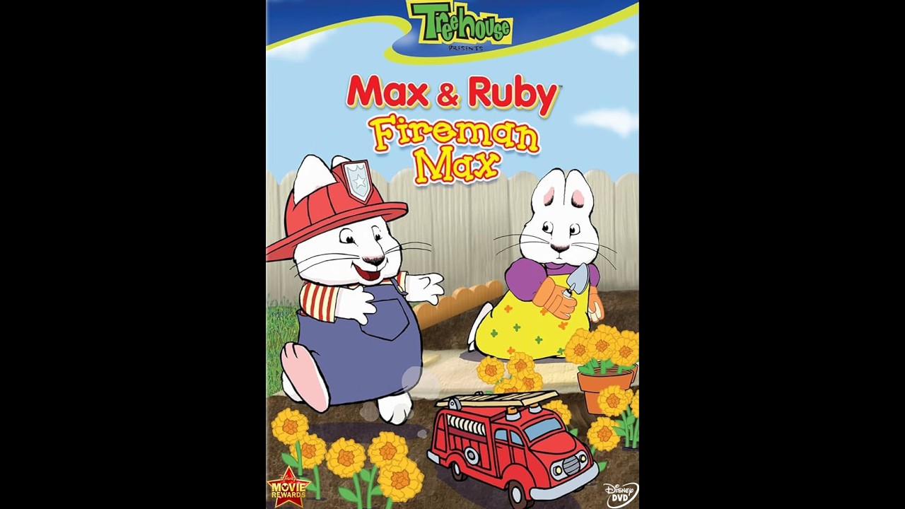 Max & Ruby Fireman Max 2002 DVD Opening - YouTube