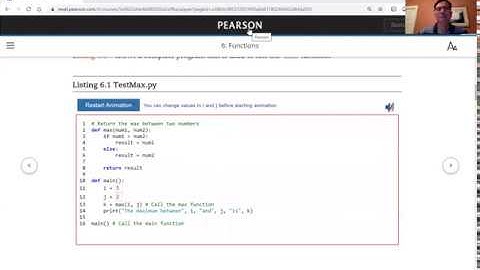 Pearson Liang Revel Code Animation