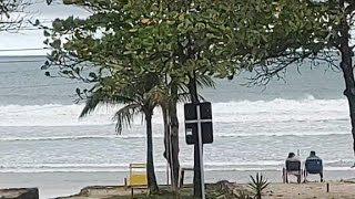 Hoje Mar Em Ubatuba Não Está De Brincadeira,Maré Forte