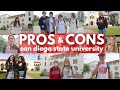 PROS & CONS OF SDSU {truthful students view}