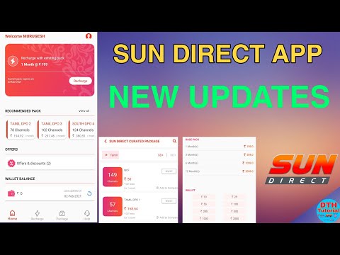 SUN Direct App New Update | செம்மையா இருக்கு | DTH tutorial