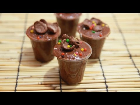 Basic Chocolate Pudding Shots