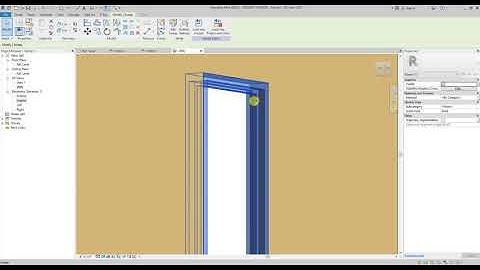 Part 2 Loadable Parametric Door Creation ( Revit Architecture 2020 )