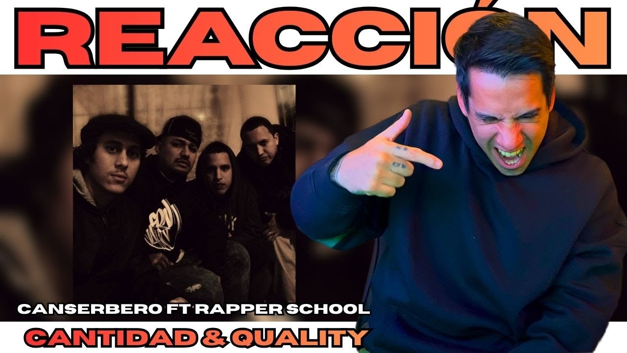ARGENTINO REACCIONA // CANTIDAD & QUALITY - RAPPER SCHOOL FT CANSERBERO // EL RAP PERUANO? LOCURA!
