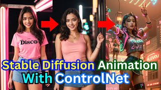 create stable diffusion video animation using controlnet (tutorial guide)