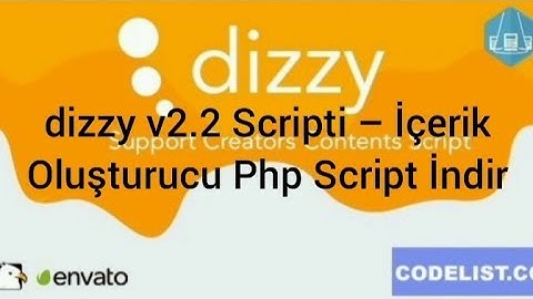 dizzy v2.2 Scripti – İçerik Oluşturucu Php Script İndir
