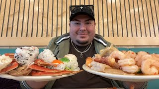 ALL YOU CAN EAT CRAB LEGS • Pacific Seafood Buffet w/ Mama Dove
