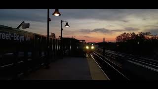 R179 #3312 (A) followed by R211 #4135 (A) at 88 Street