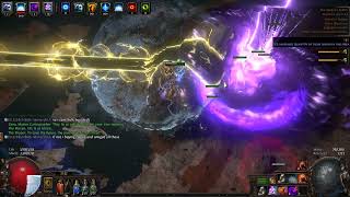 [Path of Exile] Hexblast Mines Occultist on Shaper, bossing build