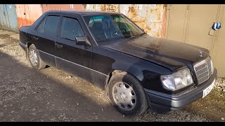 Восстанавливаю мой старый мерседес w124 . Запчасти на 100 000₽