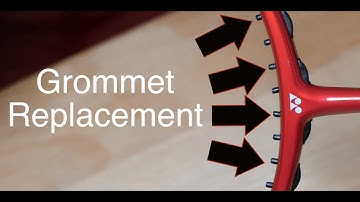 How to replace Badminton Racket Grommet - Badminton Racket Maintenance