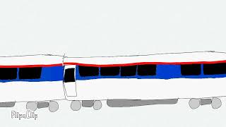 Fish express lrt ACS 64 670 with viewliners