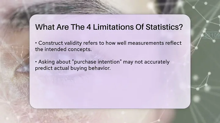 What Are The 4 Limitations Of Statistics? - The Friendly Statistician