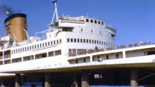 Piraeus 1965  Departing on the ship 'Heraklion'