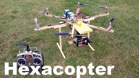 Hexacopter Brushless Gimbal Music Video
