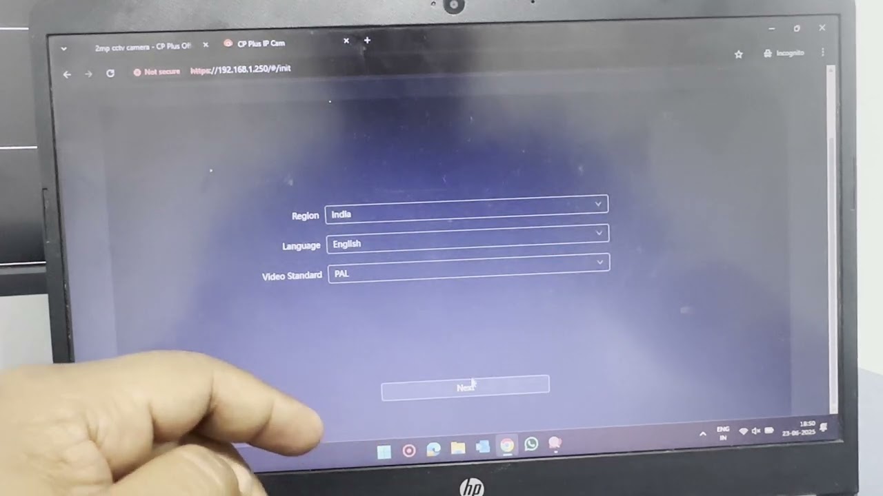CPPLUS STQC Project Series Camera Initialization.CP-UNC-TE21ZL6C-VMDS-Q CP-UNC-VE21ZL4C-VMDS-Q & PTZ