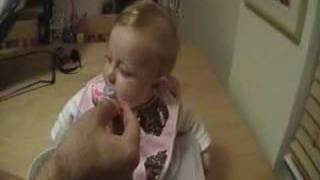 Ella's first meal