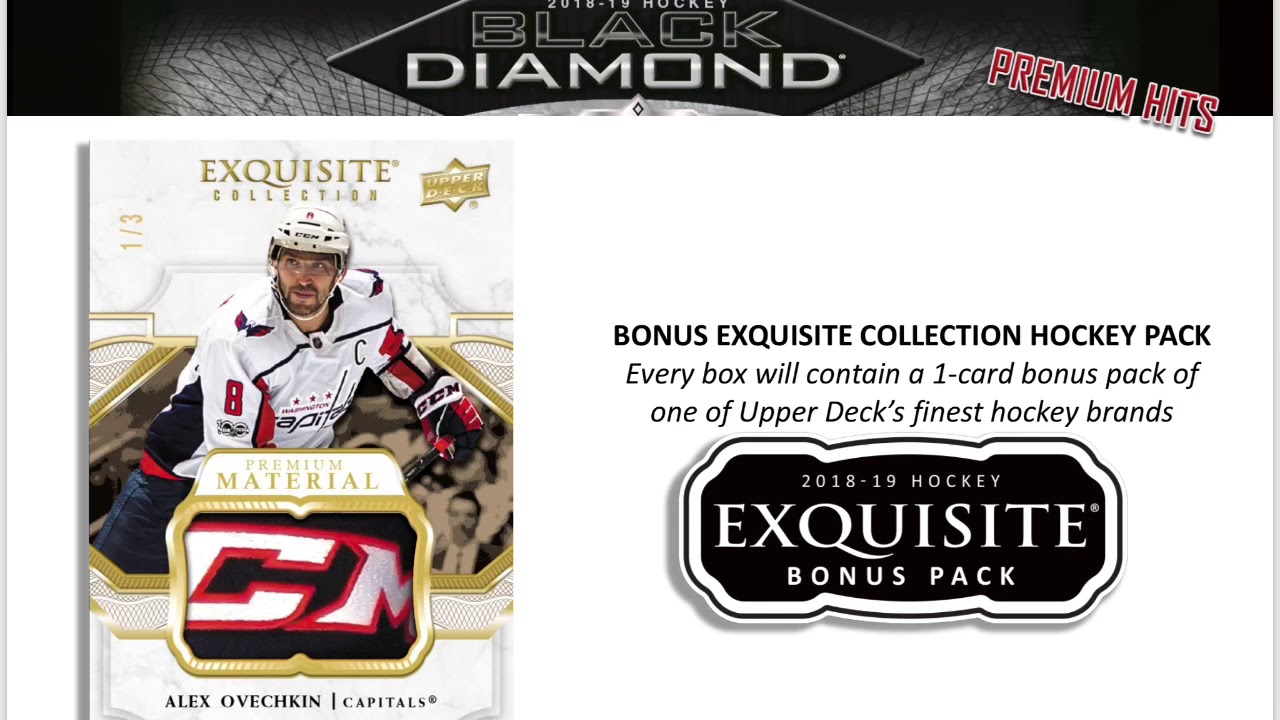 2018-19 UD Black Diamond!