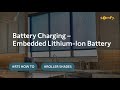 Battery Charging Embedded Lithium Ion Battery R-21