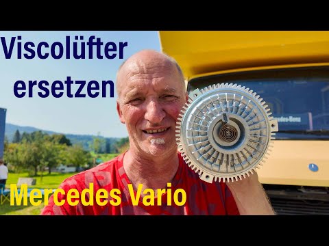 Viscolüfter ersetzten / Mercedes Vario