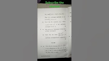 M.Sc 1st sem real analysis previous year paper (2023) Cblu