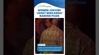 Detik - Detik Jokowi Salami Puan Sambil Joget Canda di Gala Dinner KTT WWF Bali, Langsung Tertawa