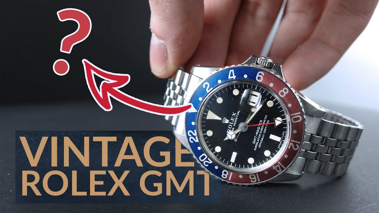 gmt vintage rolex