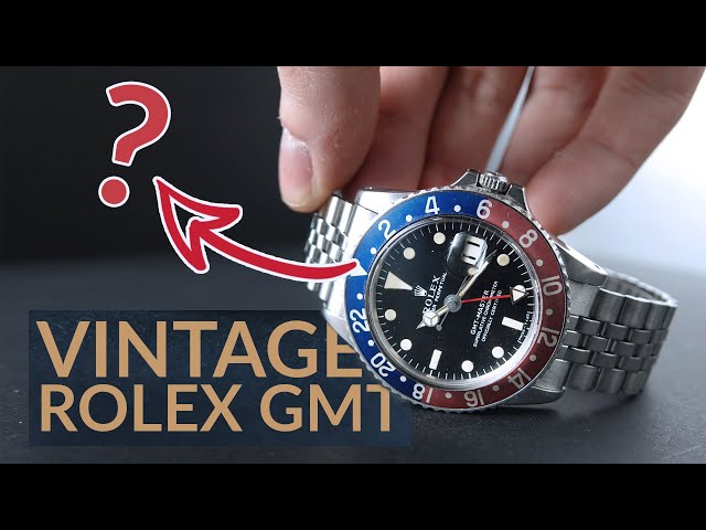 Svømmepøl Bryggeri Jeg klager Here's Why This Vintage ROLEX GMT Is So STRIKING! | Rolex GMT-Master 1675 -  YouTube