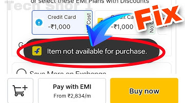 How to Fix Flipkart Item not available for purchase Problem Solve