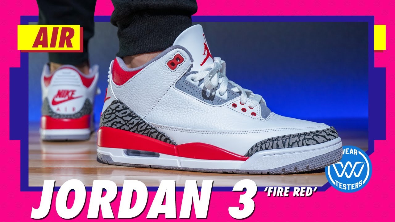 Air Jordan 3 Retro Fire Red 2022