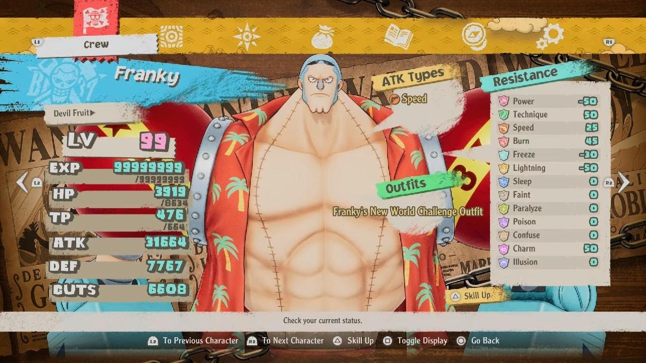 ONE PIECE ODYSSEY_Franky Build Tons of ATK YouTube