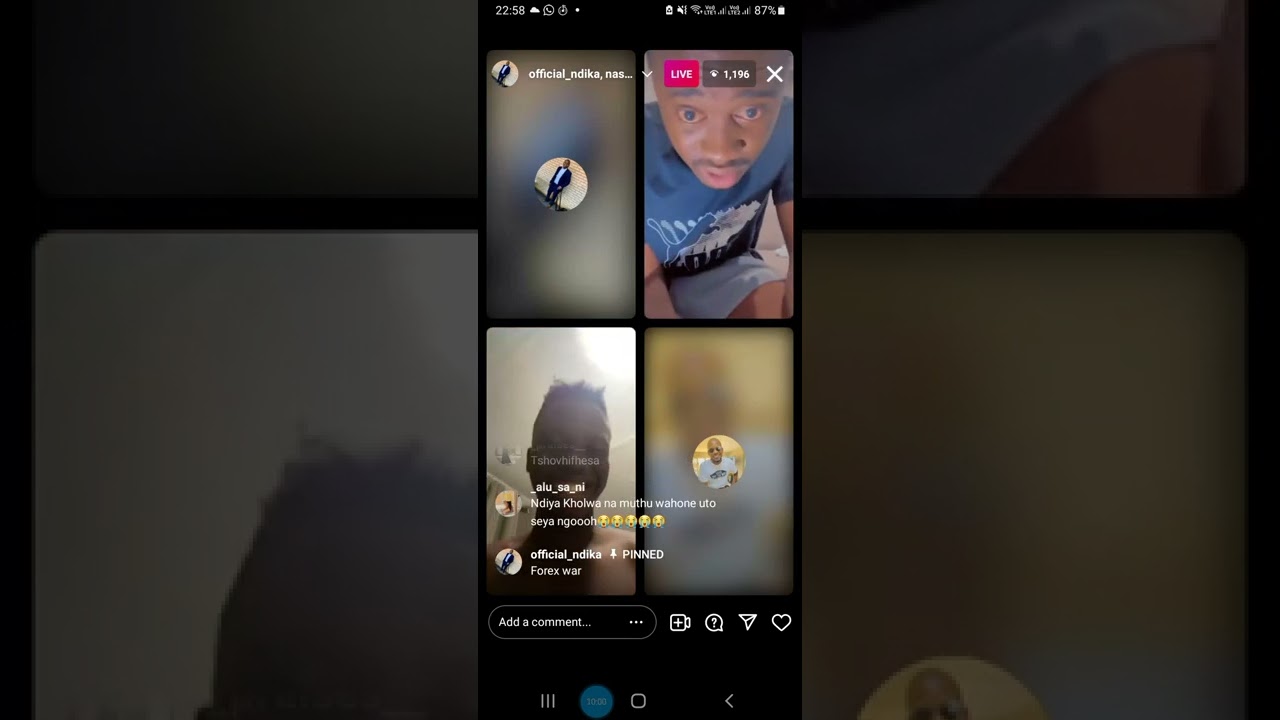 Nas100ape  VS forexgoatssa VS ndika VS mkhonza thelazytrader