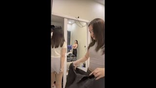 BLUNDER GANTI BAJU TERLIHAT DI KACA BLUNDER GANTI BAJU TERLIHAT DI KACA