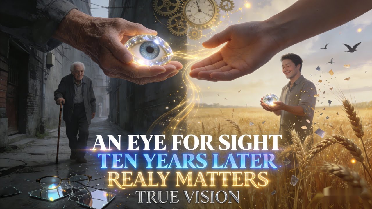 A Blind Old Man Gave Him An Eye：Ten Years Later Why Did He Finally See What Really Matters？